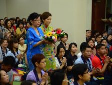 New Nirvana Buddha image enshrined at the Eunos temple