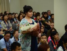 New Nirvana Buddha image enshrined at the Eunos temple